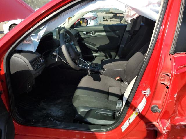 2HGFE2F26RH534856 - 2024 HONDA CIVIC LX أحمر صورة 7