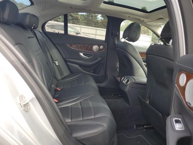 55SWF4KBXFU044272 - 2015 MERCEDES-BENZ C 300 4MATIC SILVER photo 10