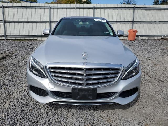 55SWF4KBXFU044272 - 2015 MERCEDES-BENZ C 300 4MATIC SILVER photo 5