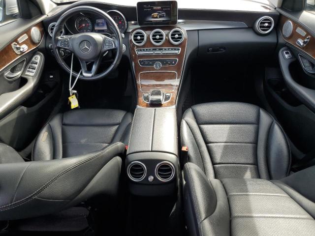 55SWF4KBXFU044272 - 2015 MERCEDES-BENZ C 300 4MATIC SILVER photo 8