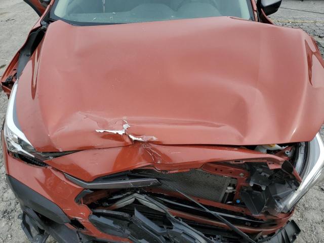 JF2GUADC0RH236824 - 2024 SUBARU CROSSTREK PREMIUM ნარინჯისფერი ფოტო 12