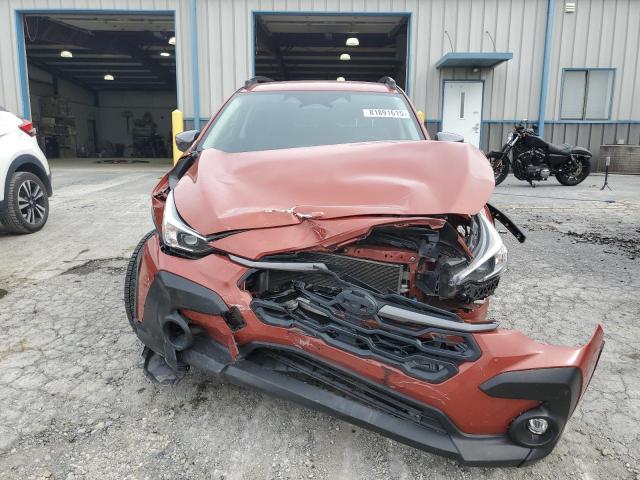 JF2GUADC0RH236824 - 2024 SUBARU CROSSTREK PREMIUM ნარინჯისფერი ფოტო 5