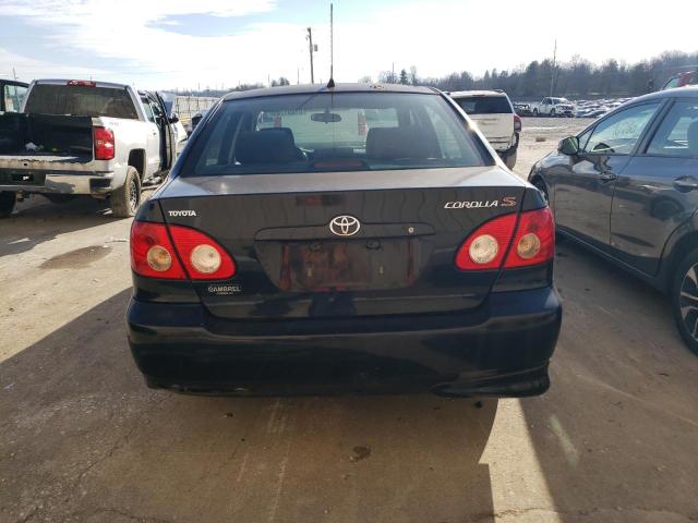 1NXBR32E56Z615729 - 2006 TOYOTA COROLLA CE BLACK photo 6