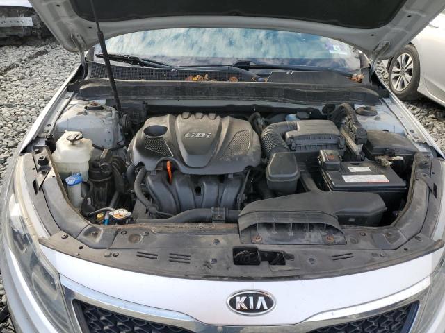 KNAGN4A78B5165106 - 2011 KIA OPTIMA EX BLACK photo 11