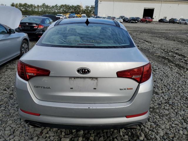 KNAGN4A78B5165106 - 2011 KIA OPTIMA EX BLACK photo 6