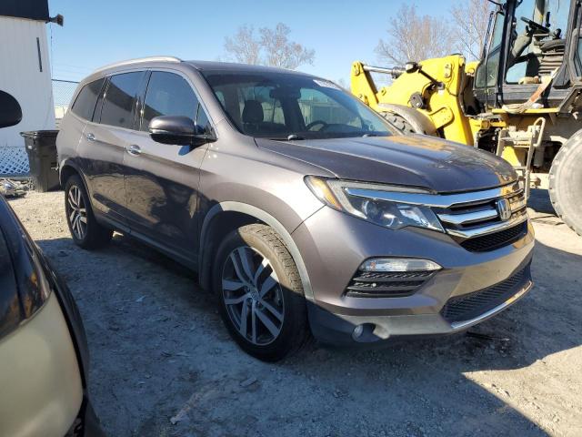 5FNYF6H06GB110720 - 2016 HONDA PILOT ELITE GRAY photo 4