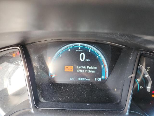 SHHFK7H50JU401921 - 2018 HONDA CIVIC EX ნაცრისფერი ფოტო 9