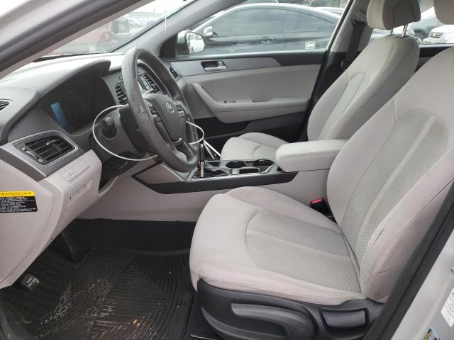 5NPE24AFXFH189231 - 2015 HYUNDAI SONATA SE SILVER photo 7