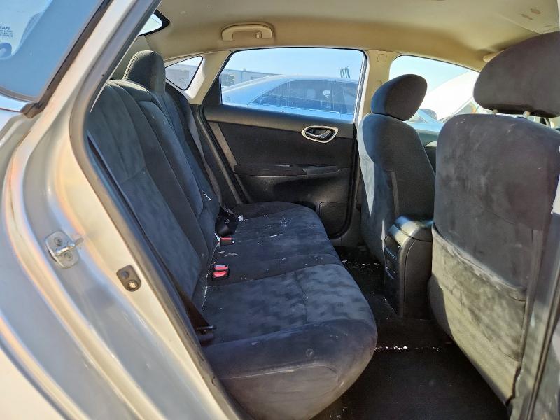 1N4AB7AP2DN910167 - 2013 NISSAN SENTRA S SILVER photo 10