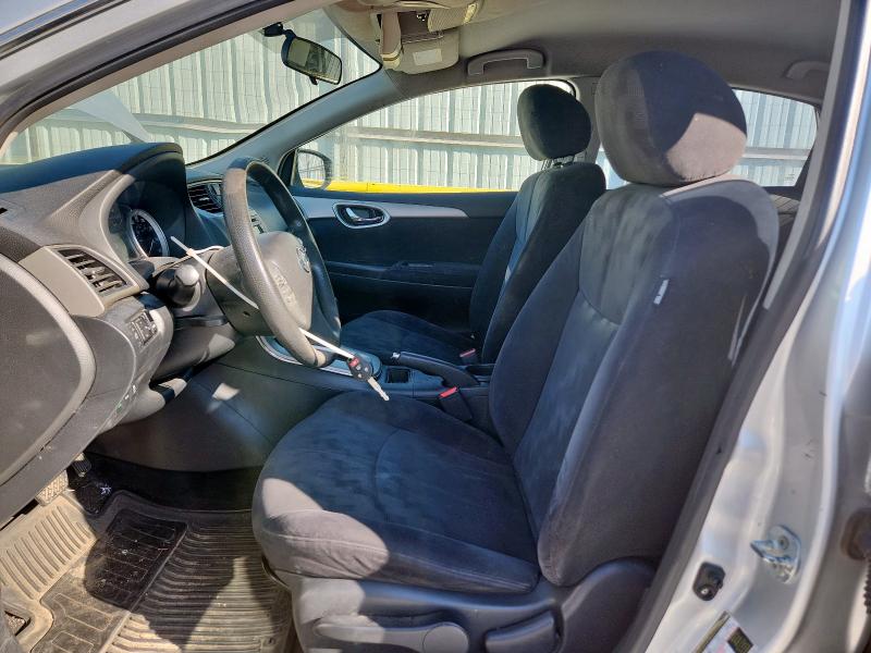 1N4AB7AP2DN910167 - 2013 NISSAN SENTRA S SILVER photo 7