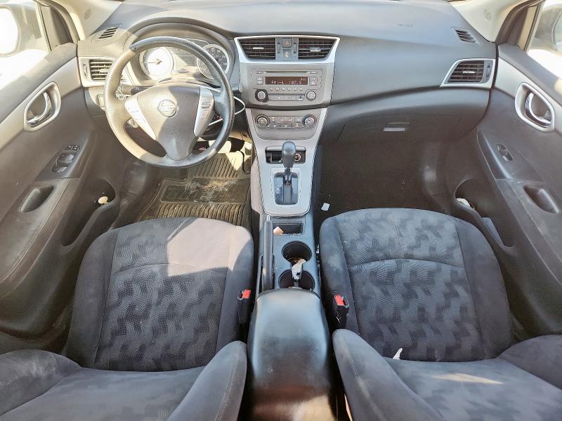 1N4AB7AP2DN910167 - 2013 NISSAN SENTRA S SILVER photo 8