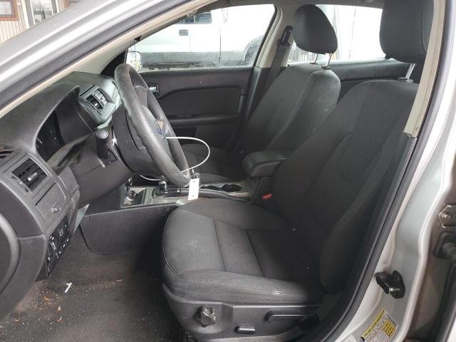 3FAHP0HA7AR122681 - 2010 FORD FUSION SE SILVER photo 7