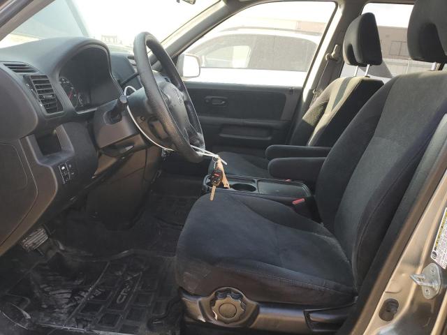 JHLRD78845C024633 - 2005 HONDA CR-V EX SILVER photo 7