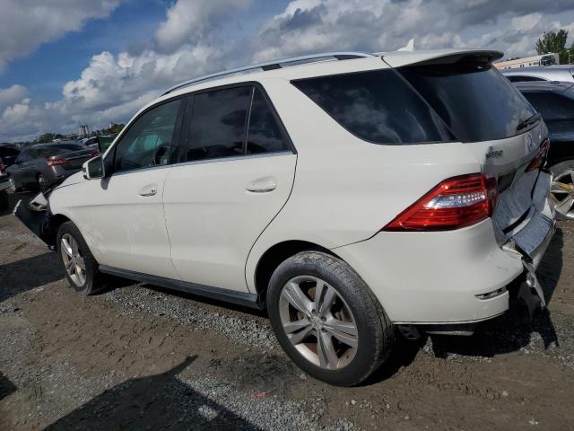 4JGDA5JBXDA160801 - 2013 MERCEDES-BENZ ML 350 WHITE photo 2