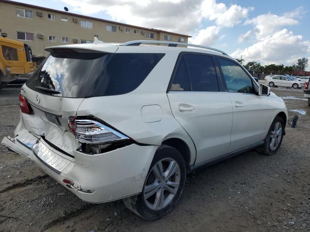 4JGDA5JBXDA160801 - 2013 MERCEDES-BENZ ML 350 WHITE photo 3