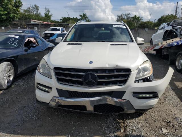 4JGDA5JBXDA160801 - 2013 MERCEDES-BENZ ML 350 WHITE photo 5