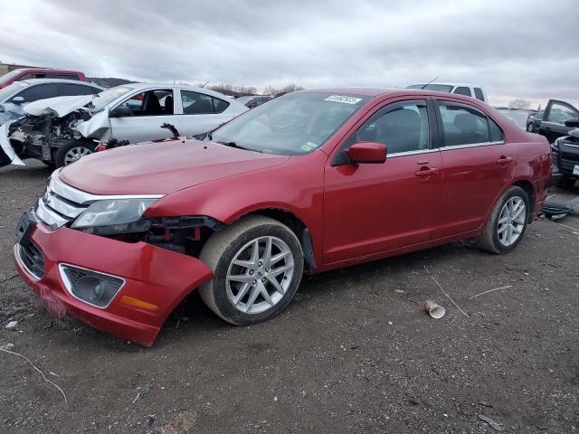 3FAHP0JA6BR342163 - 2011 FORD FUSION SEL RED photo 1