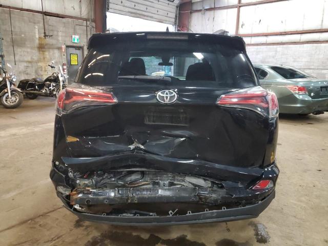 2T3ZFREVXJW514451 - 2018 TOYOTA RAV4 LE BLACK photo 6