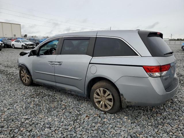 5FNRL5H63GB068549 - 2016 HONDA ODYSSEY EXL SILVER photo 2