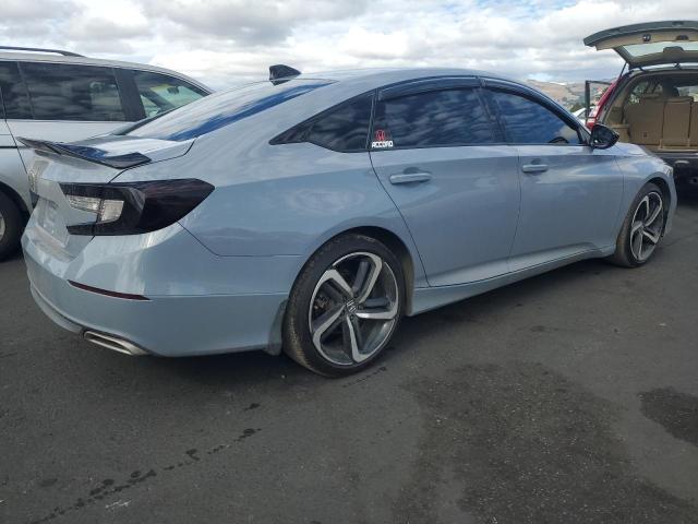 1HGCV2F34MA026534 - 2021 HONDA ACCORD SPORT ნაცრისფერი ფოტო 3