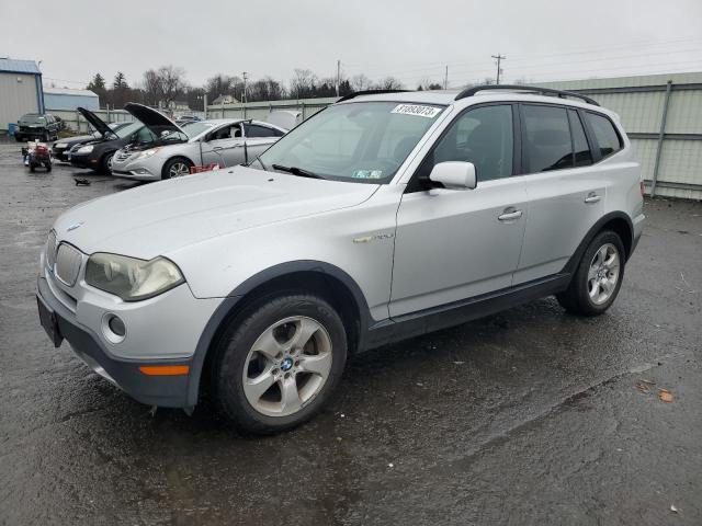 WBXPC93418WJ21785 - 2008 BMW X3 3.0SI SILVER photo 1