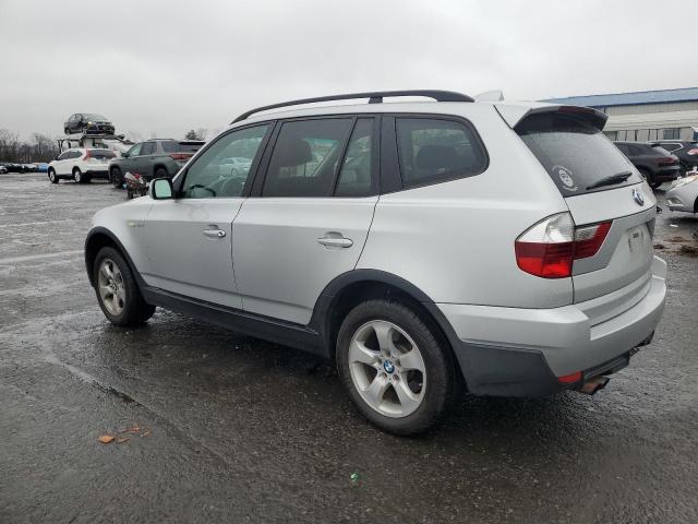 WBXPC93418WJ21785 - 2008 BMW X3 3.0SI SILVER photo 2