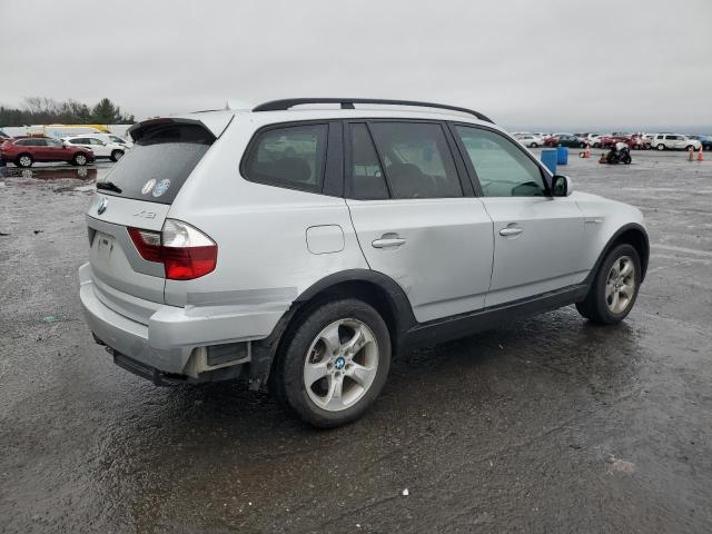 WBXPC93418WJ21785 - 2008 BMW X3 3.0SI SILVER photo 3