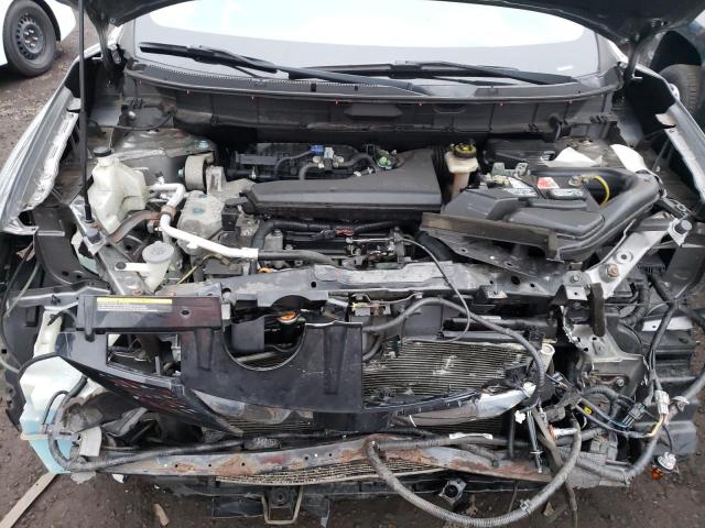 KNMAT2MV8FP546185 - 2015 NISSAN ROGUE S GRAY photo 12