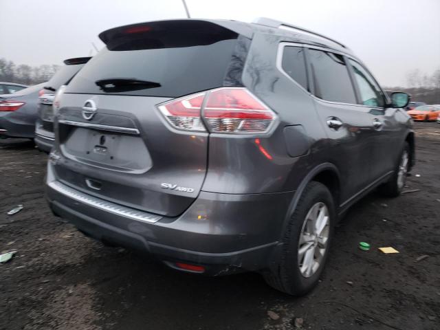 KNMAT2MV8FP546185 - 2015 NISSAN ROGUE S GRAY photo 3