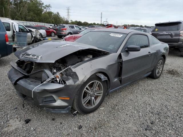 1ZVBP8AM3B5166245 - 2011 FORD MUSTANG SILVER photo 1