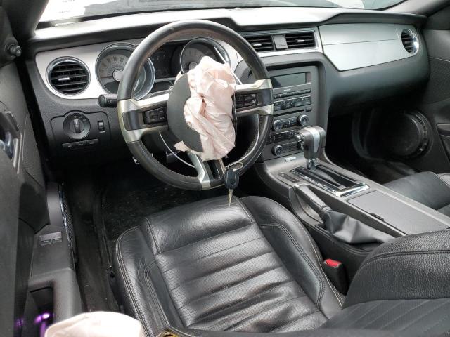 1ZVBP8AM3B5166245 - 2011 FORD MUSTANG SILVER photo 8