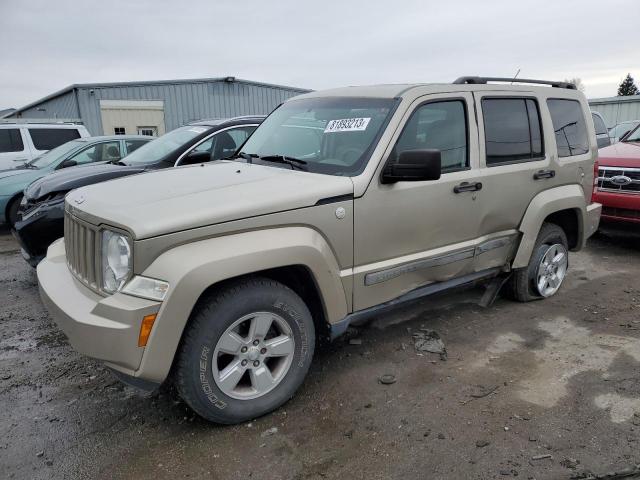 1J4PN2GK5AW161665 - 2010 JEEP LIBERTY SPORT TAN photo 1