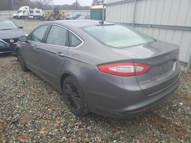 3FA6P0HD1ER372411 - 2014 FORD FUSION SE GRAY photo 2