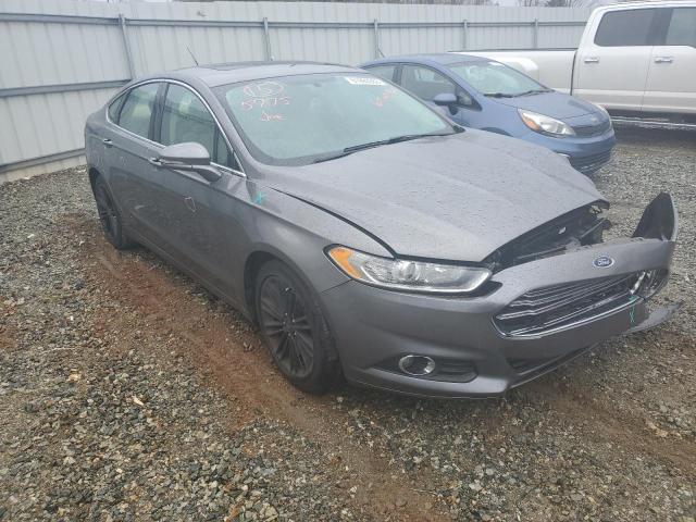 3FA6P0HD1ER372411 - 2014 FORD FUSION SE GRAY photo 4