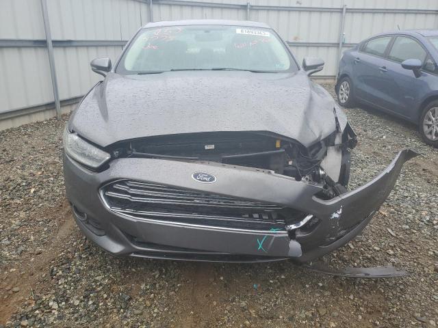 3FA6P0HD1ER372411 - 2014 FORD FUSION SE GRAY photo 5