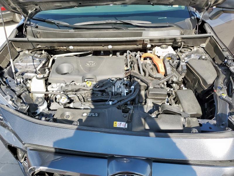 JTMLWRFV4MD121020 - 2021 TOYOTA RAV4 LE Graphite photo 12