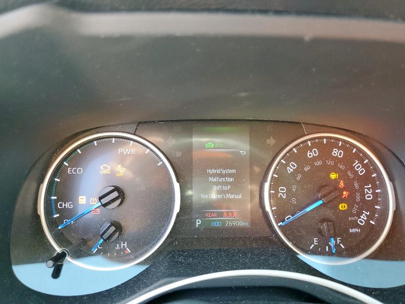 JTMLWRFV4MD121020 - 2021 TOYOTA RAV4 LE Graphite photo 9