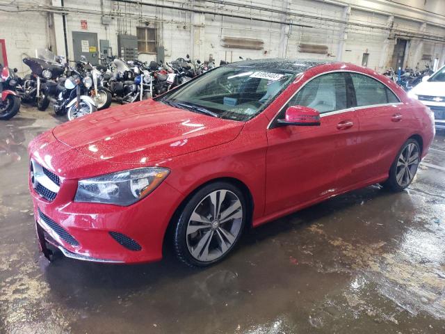 WDDSJ4GB3HN499241 - 2017 MERCEDES-BENZ CLA 250 4MATIC RED photo 1