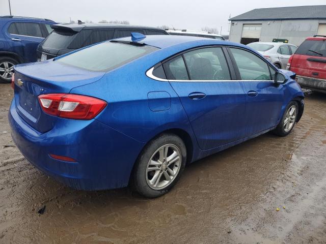 1G1BE5SMXH7127874 - 2017 CHEVROLET CRUZE LT BLUE photo 3