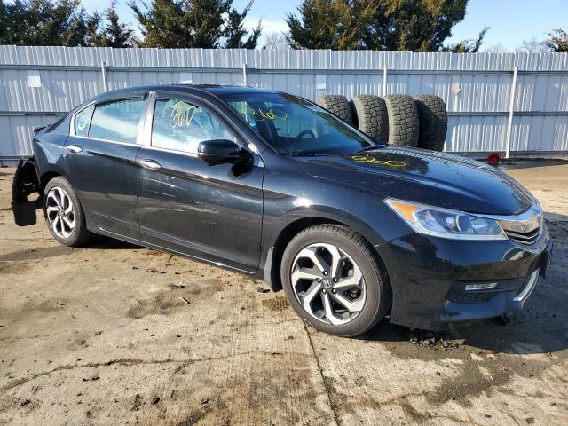 1HGCR2F79HA268491 - 2017 HONDA ACCORD EX BLACK photo 4