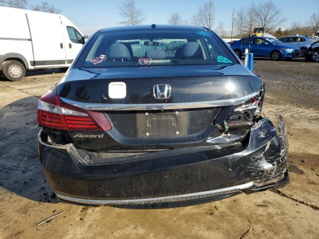 1HGCR2F79HA268491 - 2017 HONDA ACCORD EX BLACK photo 6