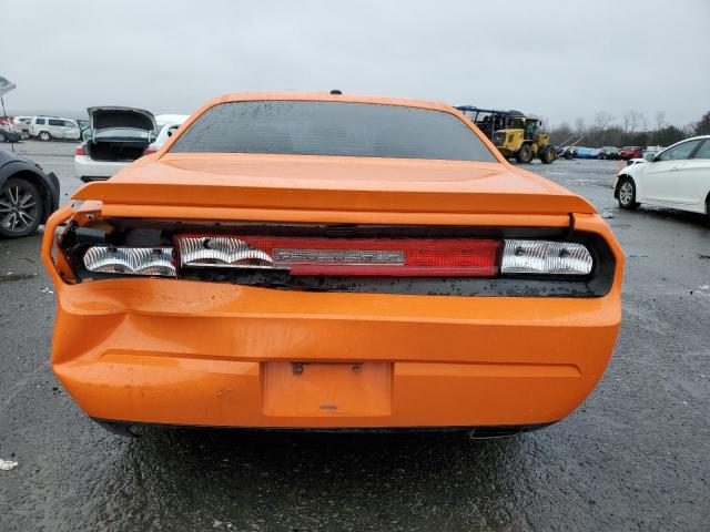 2C3CDYBT9CH148031 - 2012 DODGE CHALLENGER R/T ORANGE photo 6