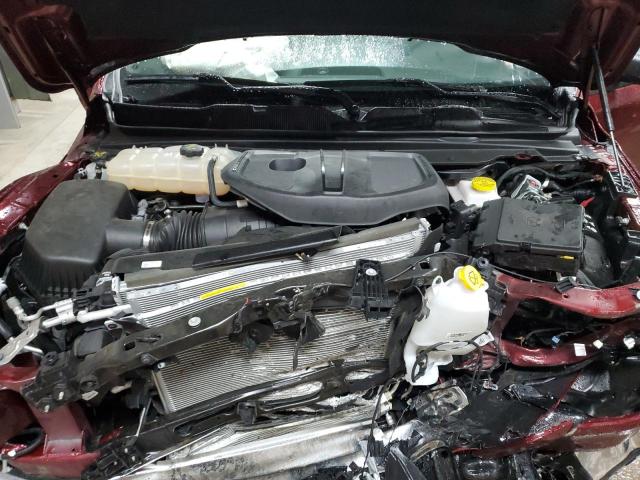 1C6SRFFP8SN529697 - 2025 RAM 1500 BIG HORN/LONE STAR BURGUNDY photo 11