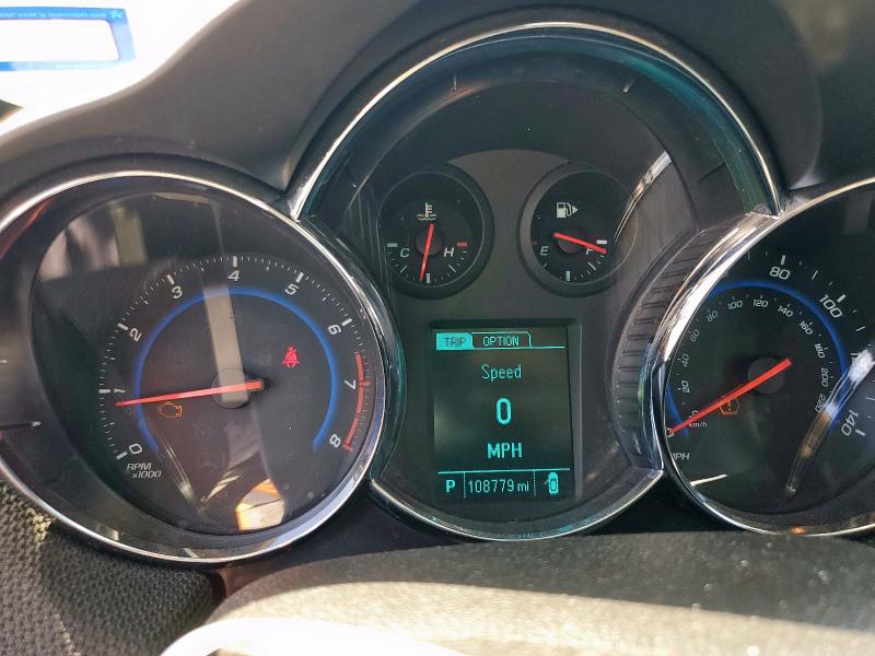 1G1PC5SB8F7224255 - 2015 CHEVROLET CRUZE LT BURGUNDY photo 9