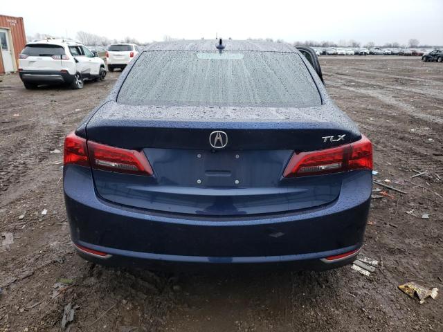 19UUB1F51HA009852 - 2017 ACURA TLX TECH BLUE photo 6