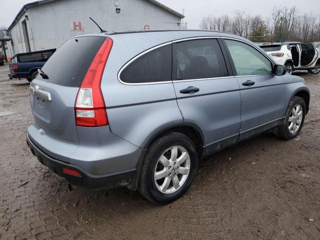 JHLRE48539C004364 - 2009 HONDA CR-V EX BLUE photo 3