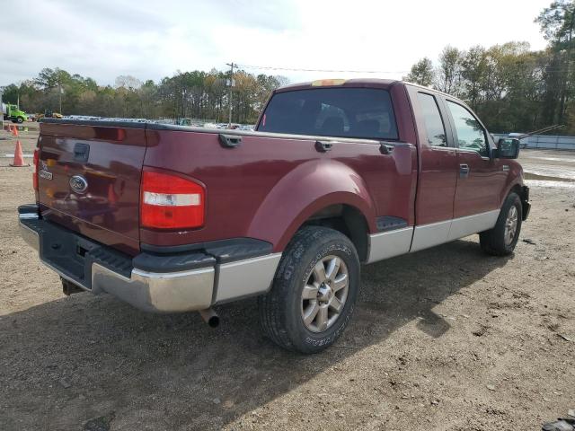 1FTPX02525KD45366 - 2005 FORD F150 BURGUNDY photo 3