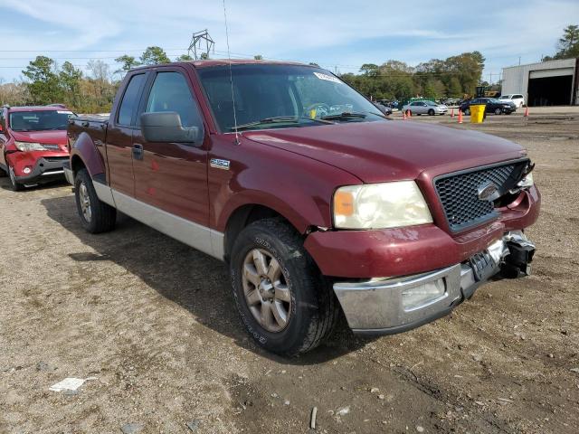 1FTPX02525KD45366 - 2005 FORD F150 BURGUNDY photo 4