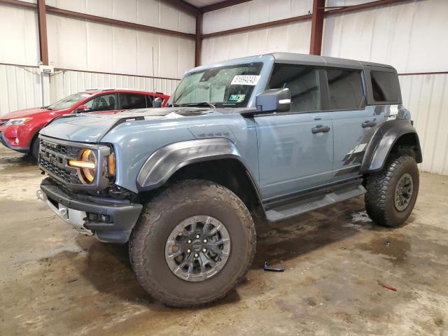 1FMEE5JR6PLB23775 - 2023 FORD BRONCO RAPTOR BLUE photo 1