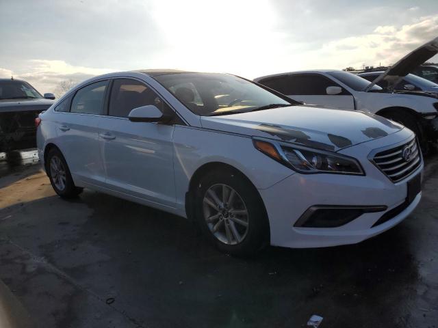 5NPE24AF7GH404825 - 2016 HYUNDAI SONATA SE WHITE photo 4